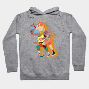 Running couple Hoodie